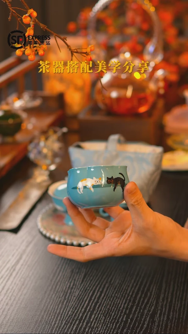 猫咪花口杯猫咪花口杯猫咪花口杯