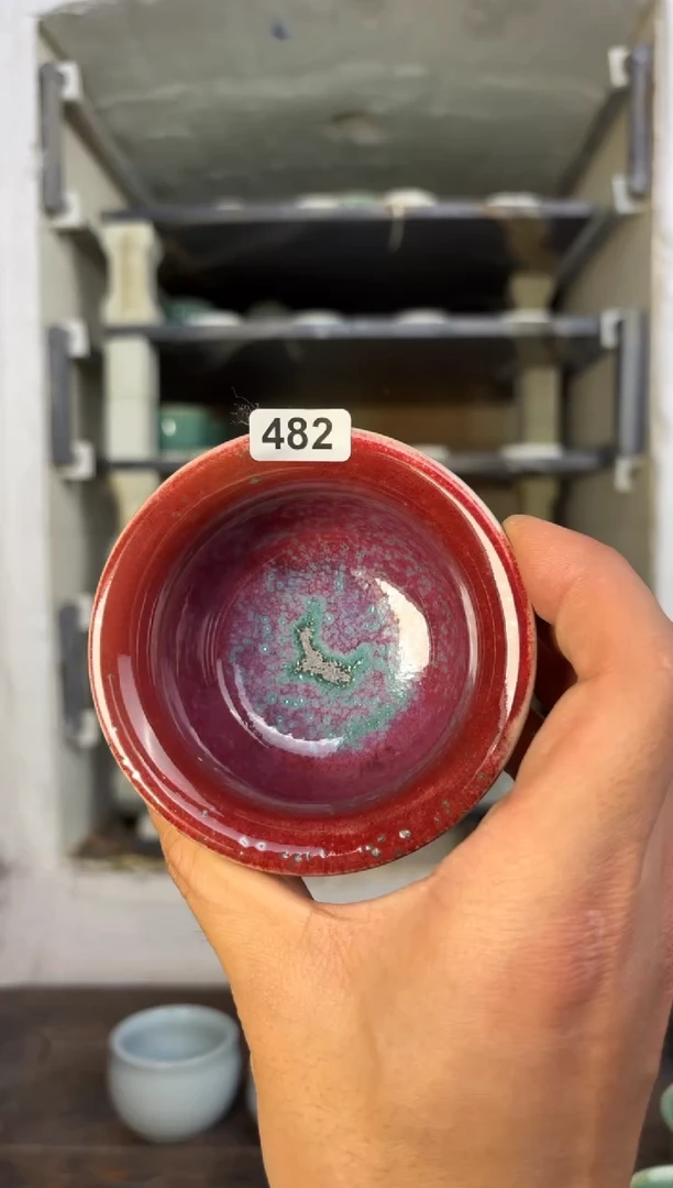 【闪购商品】摆件钧瓷窑变精品茶器