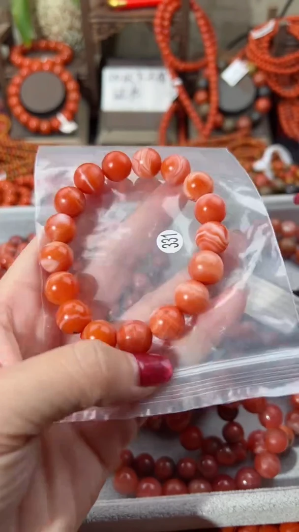 【闪购商品】南红玛瑙手串未镶嵌12