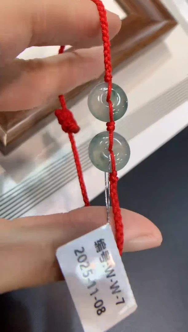 未镶嵌手绳翡翠手绳