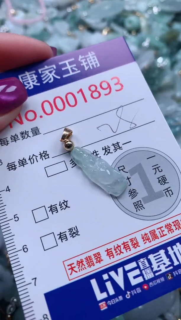 颈饰未镶嵌翡翠1893