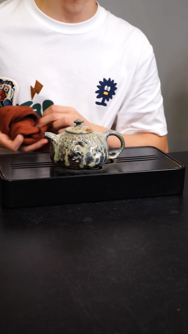 茶壶紫砂宜兴紫砂柴烧壶