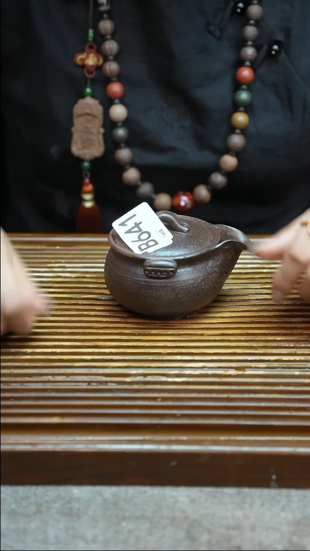 万古烧粗陶手工茶具