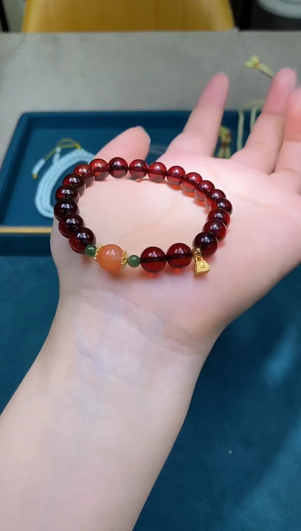 手链血珀未镶嵌多样性发一件 470