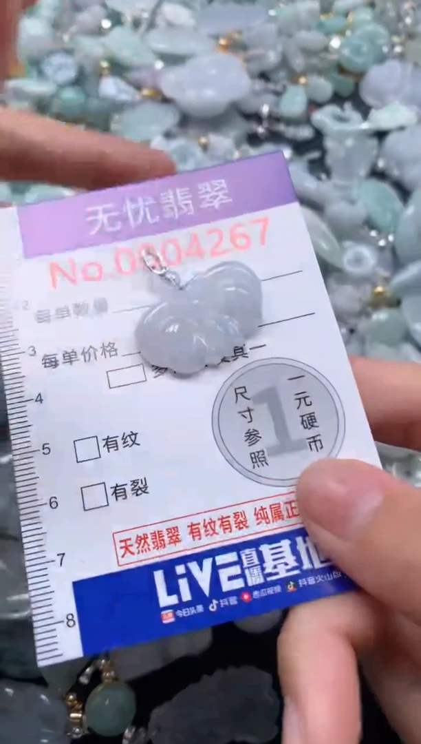 颈饰未镶嵌翡翠4267