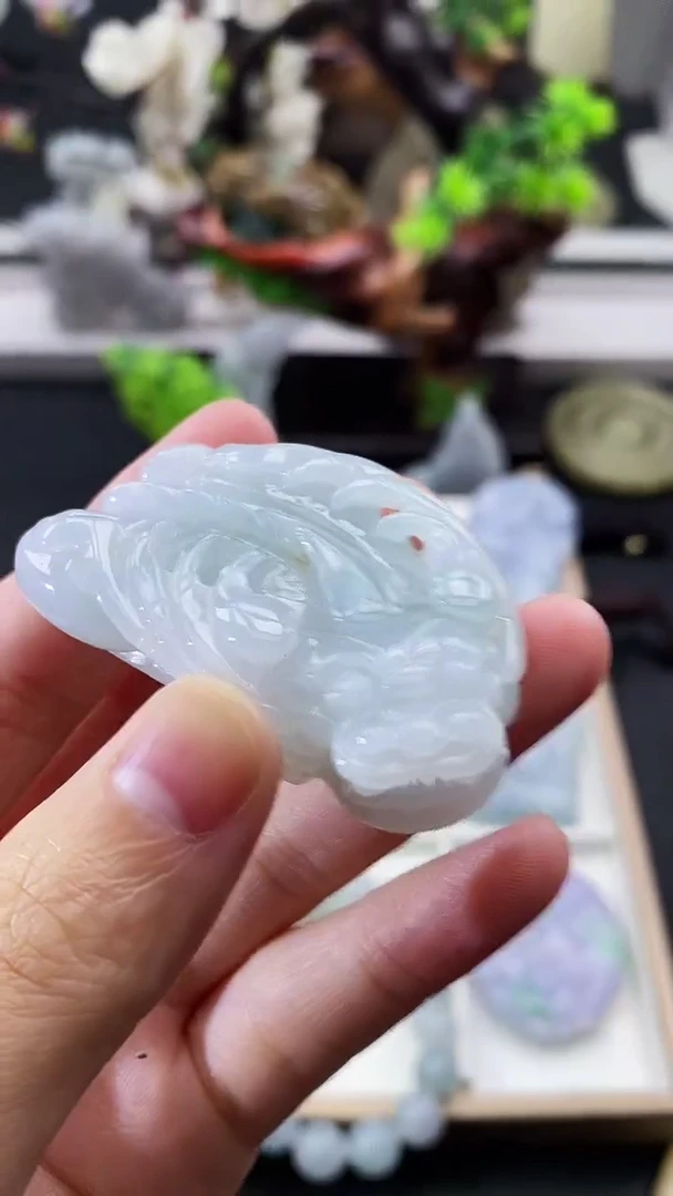 颈饰未镶嵌翡翠天然缅甸A货翡翠