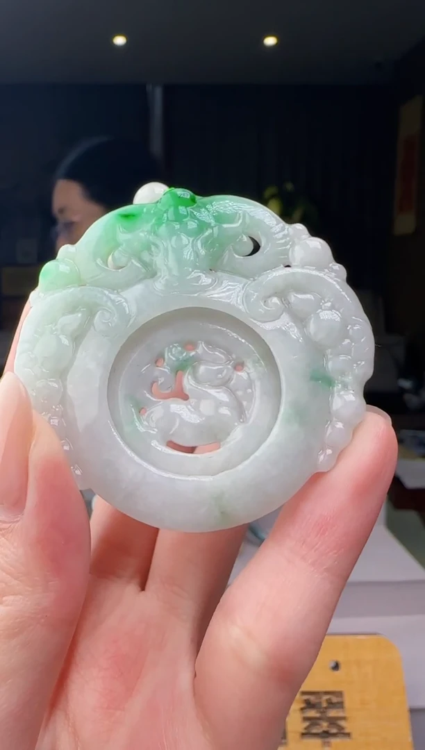 翡翠未镶嵌吊坠(赠链)CC@@WS1WX35171