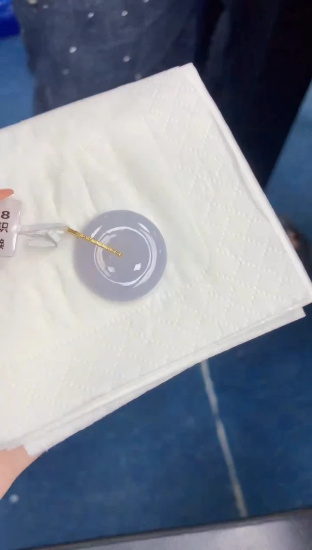 【闪购商品】翡翠颈饰18K金镶嵌天然缅甸翡翠A货