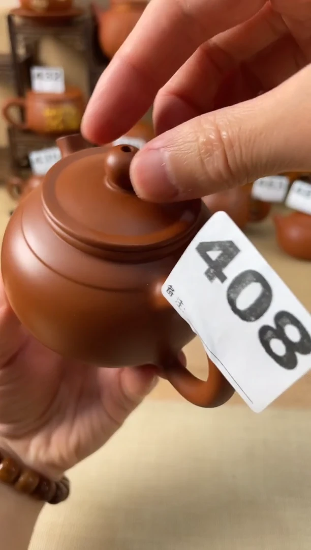 建水紫陶单壶瑕疵放漏/A 408