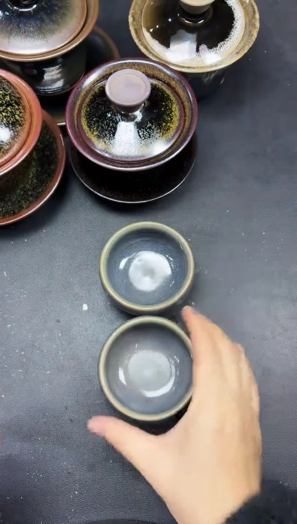 茶盏191两只微瑕