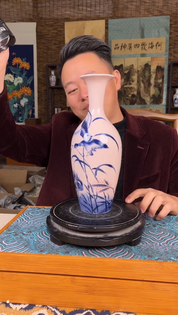 摆件瓷景德镇陶瓷摆件B742