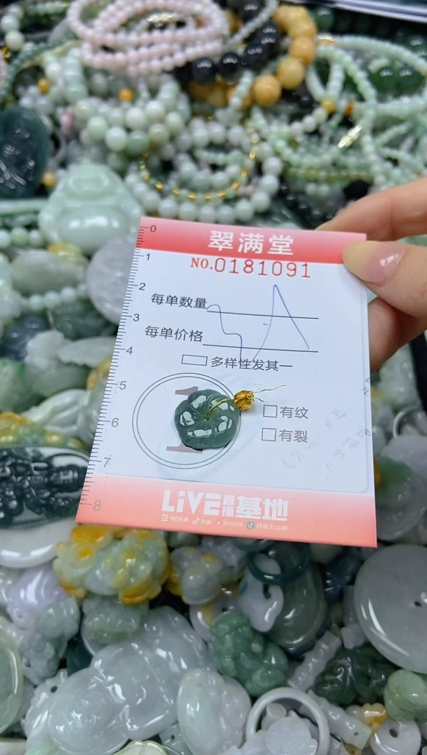 颈饰未镶嵌翡翠闪购0181091