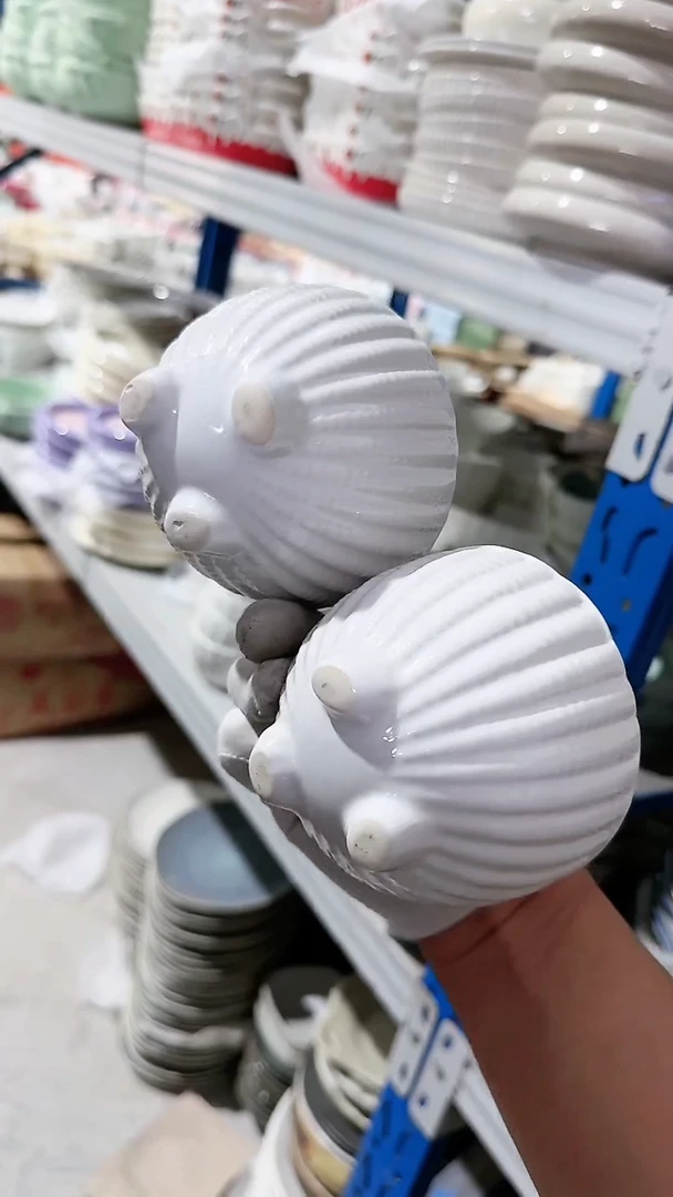 瓷片2个三角碗 微瑕凑满20元包邮