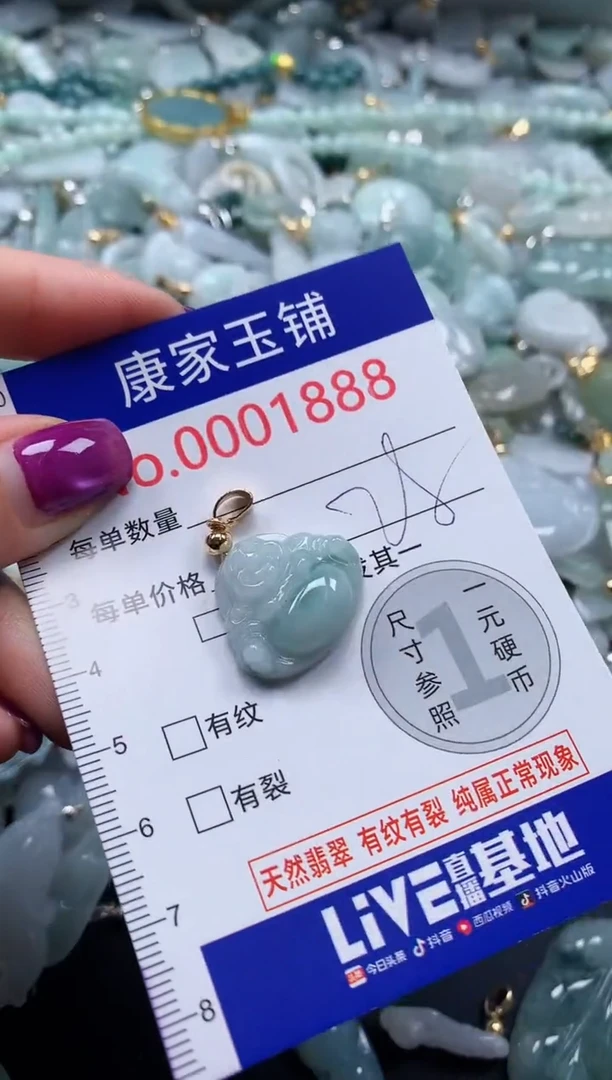 颈饰未镶嵌翡翠1888