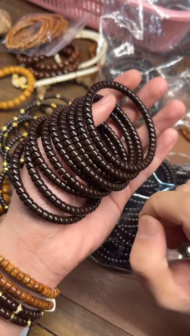 手串椰蒂椰蒂原生态精工4*6药片