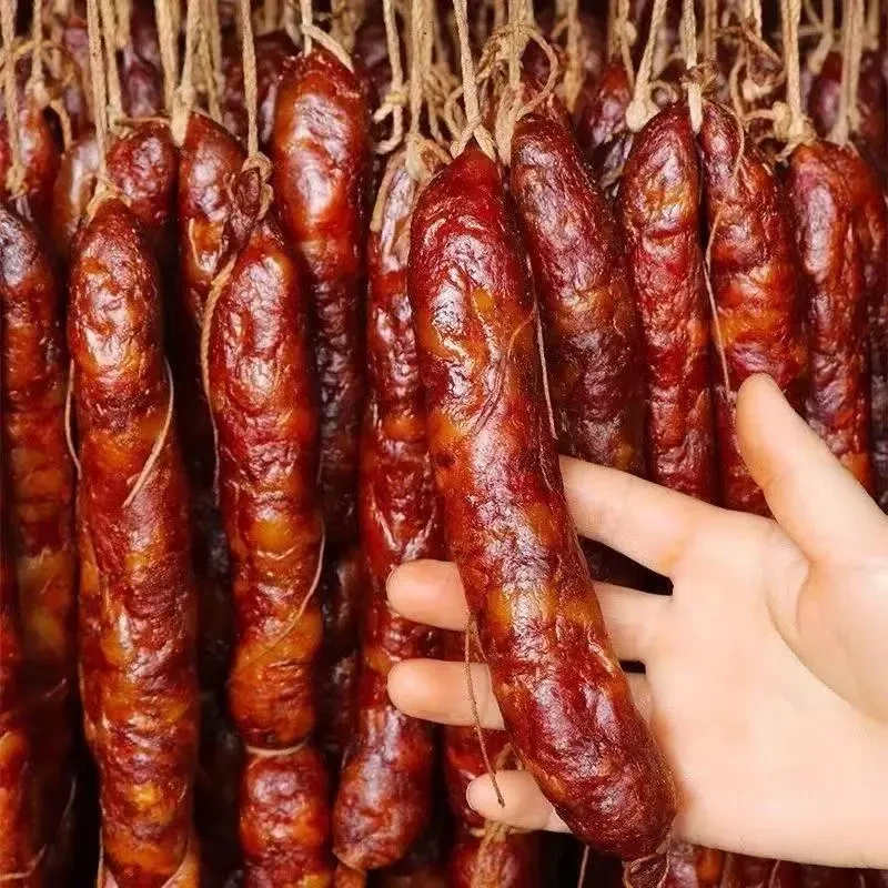 【刁妹儿】烟熏腊肠烟熏麻辣香肠纯肉灌装