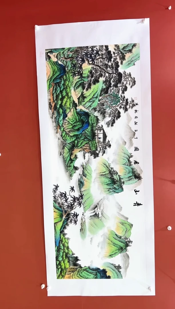 书法王月新国画作品