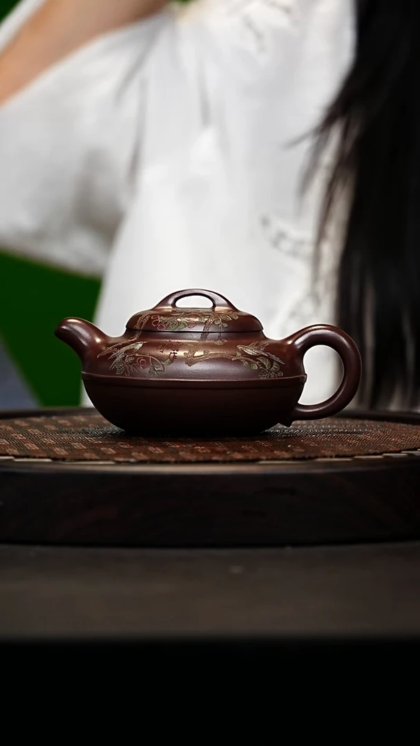 宜兴原矿高端紫砂 紫茄泥300cc