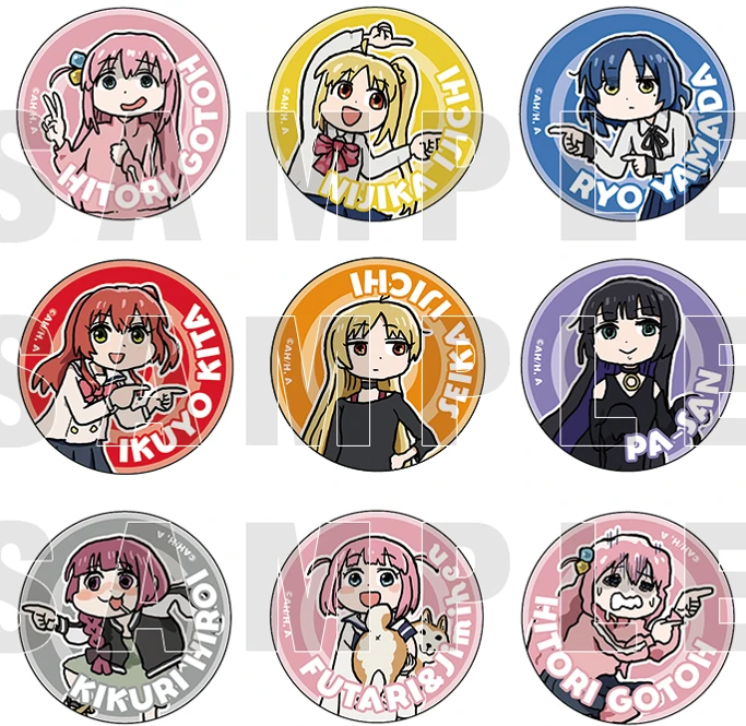 A239三折孤独摇滚0101吧唧盲袋一个