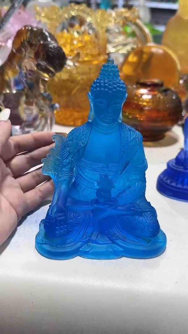 手工艺品琉璃231纯手工古法琉璃微瑕