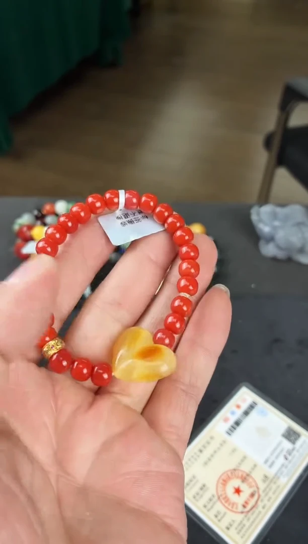 未镶嵌手串南红玛瑙L96