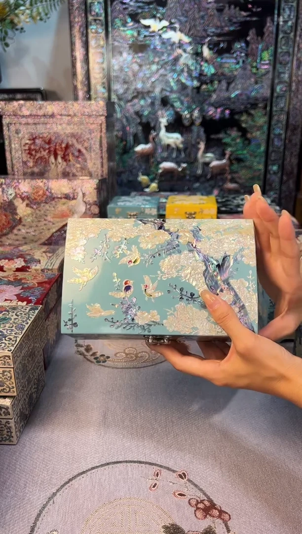 按扣绒布底·弘贝雅螺钿漆器文化馆