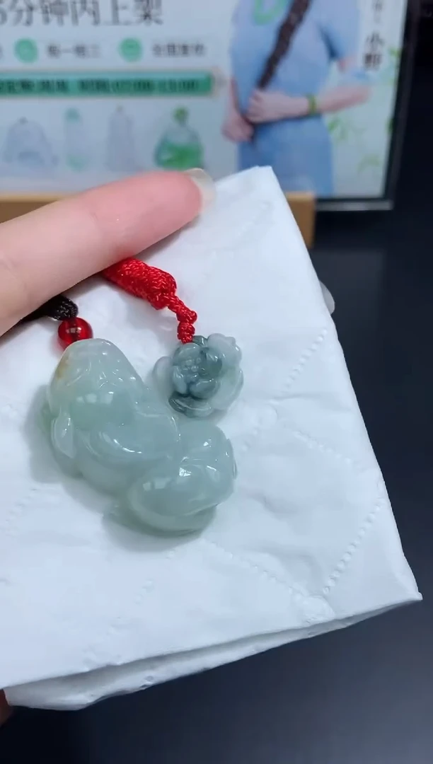 颈饰未镶嵌翡翠天然翡翠A货54