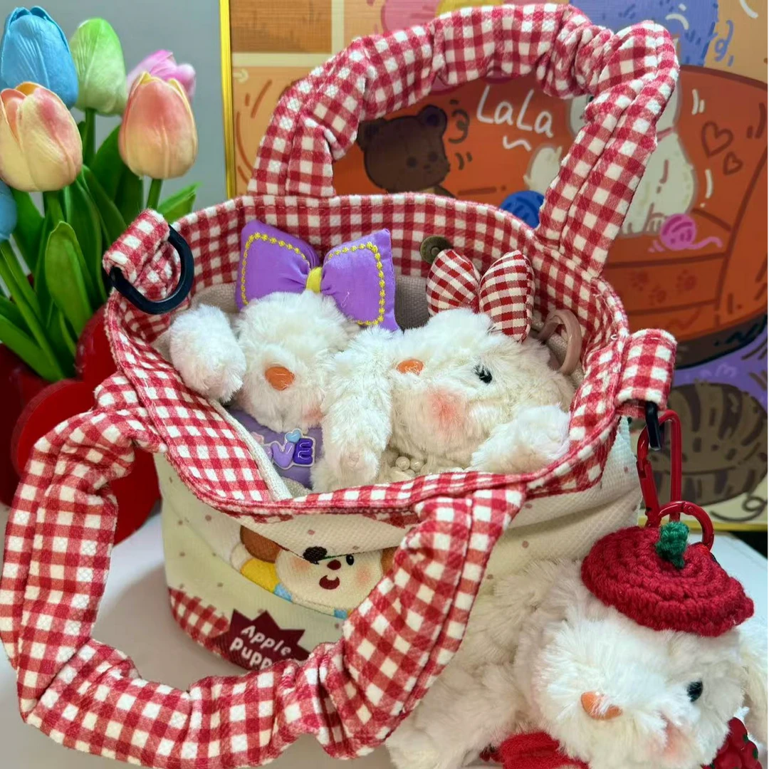 【开播福福】DIY创意垂耳兔情侣闺蜜礼物挂件