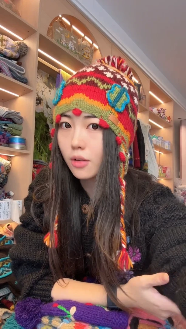 羊毛美丽如叠叠福气