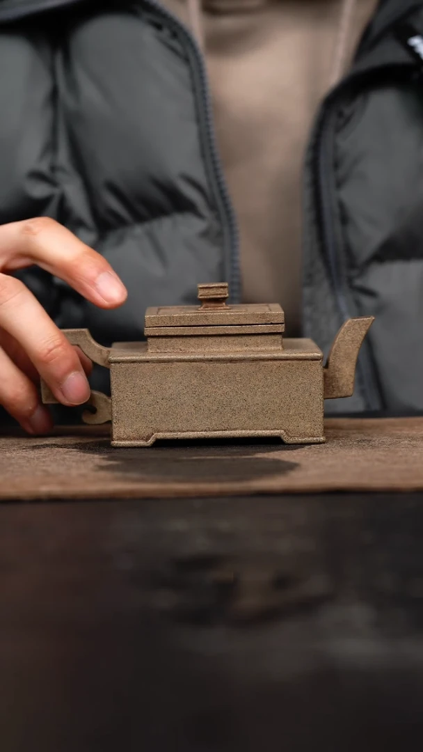 【闪购商品】紫砂茶壶全手工方器