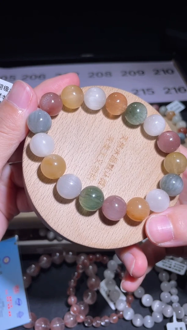 未镶嵌手链水晶205号多样性发一 X 12+