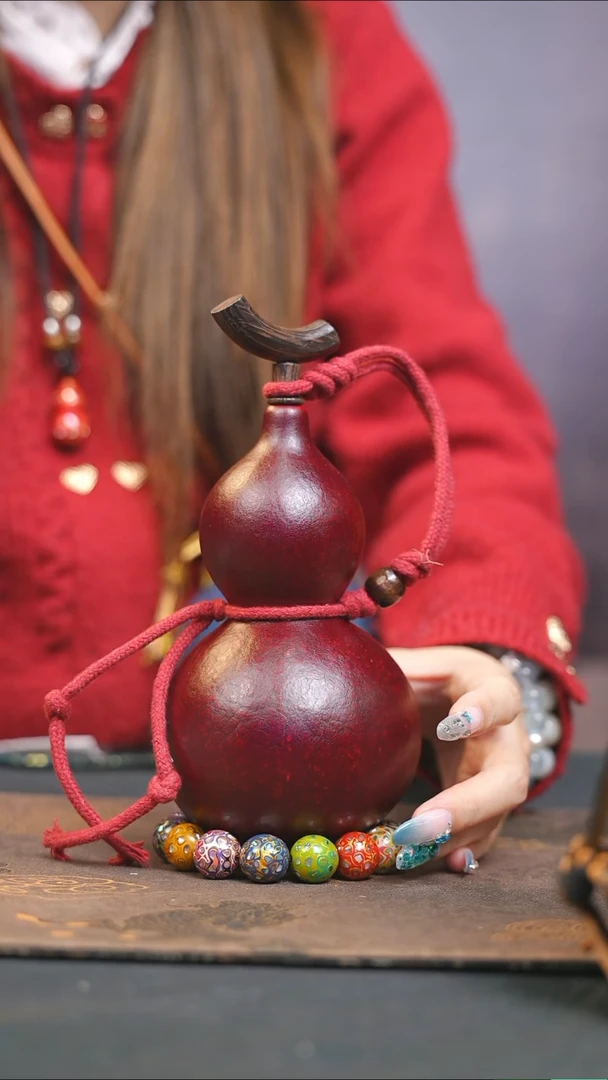 【闪购商品】WZ185大漆酒葫芦不包手串及旋转底座