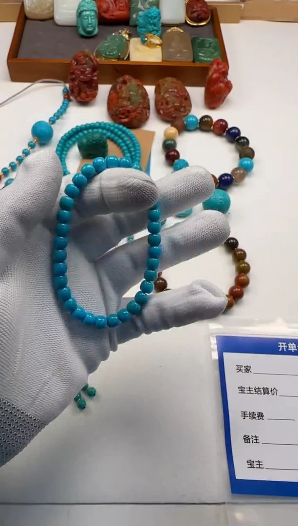 未镶嵌绿松石手串手串人**～手串手串