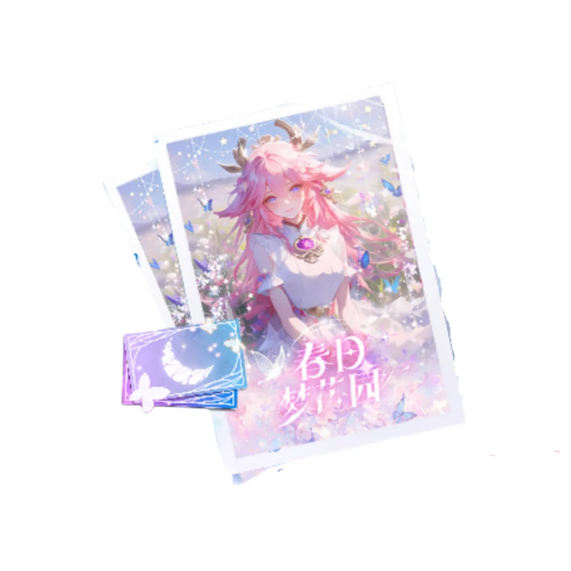 圣皇社的「梦花园•第一弹」亚克力色纸盲盒（代拆）