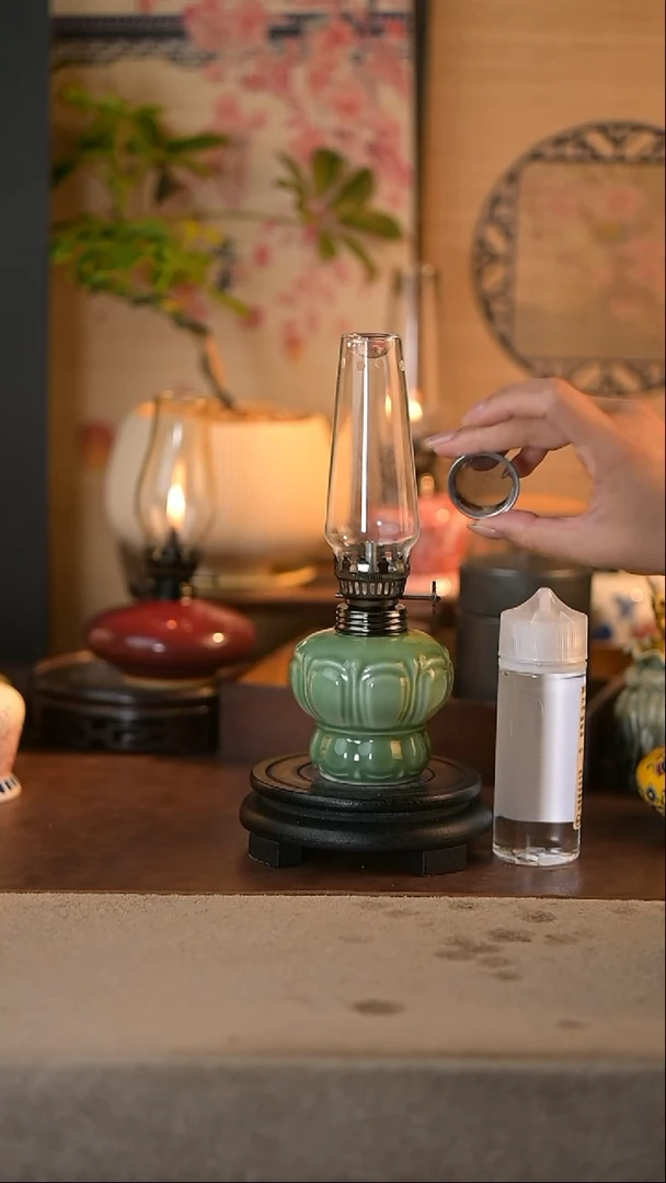 景德镇陶瓷香薰灯摆件
