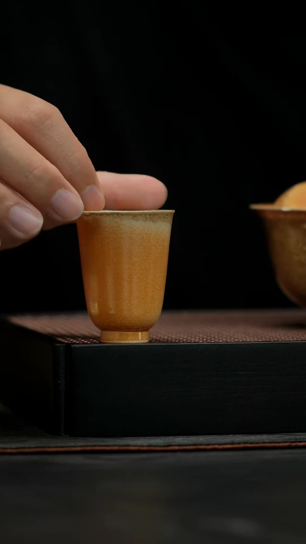 金丝楠木落灰40ml闻香杯