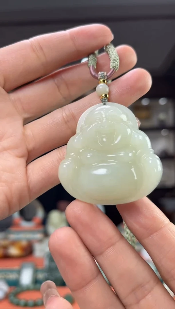 【闪购商品】和田玉颈饰未镶嵌佩佩45mm左右