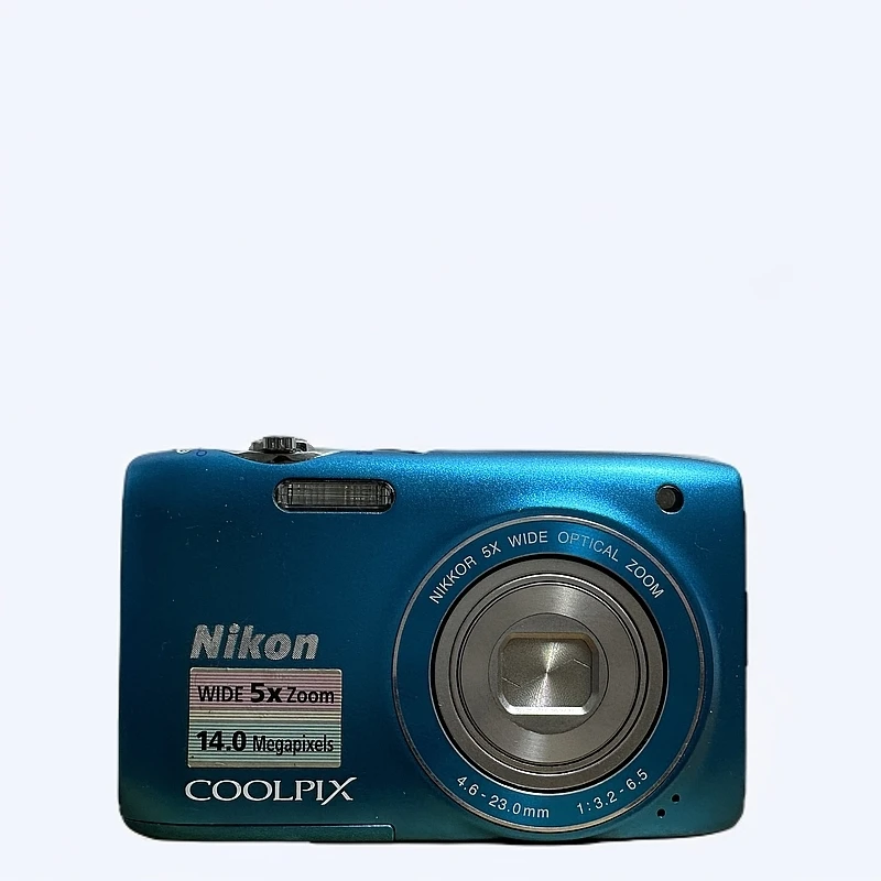 95新 Nikon/尼康 S3100蓝高清配件齐全数码相机