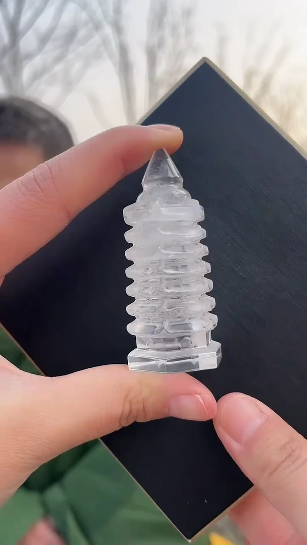 【闪购商品】水晶塔未镶嵌天然七层文昌塔手串多样性发一