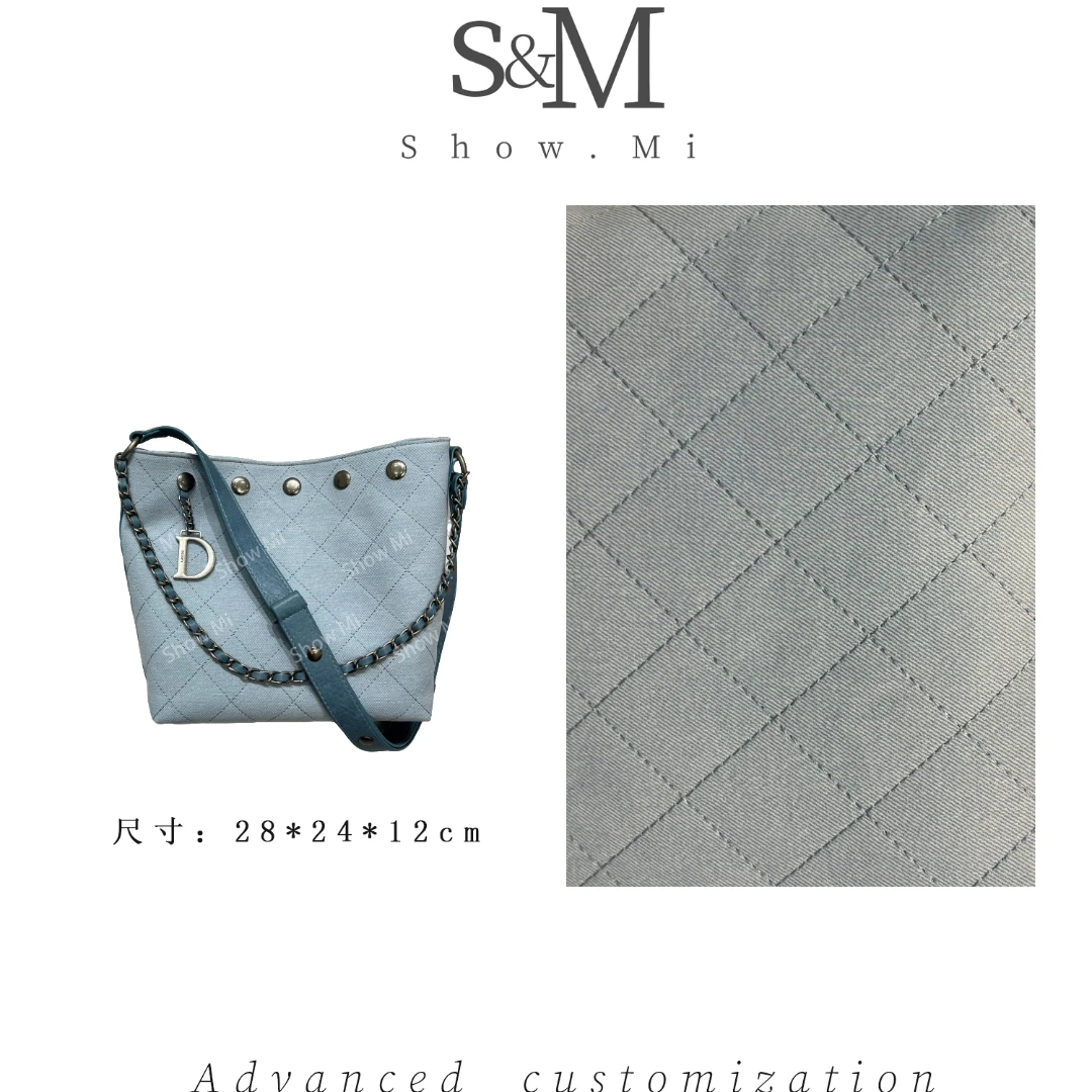 【Show Mi】ZT-D7223-丹宁蓝-轻奢小众时尚百搭女士包包sm