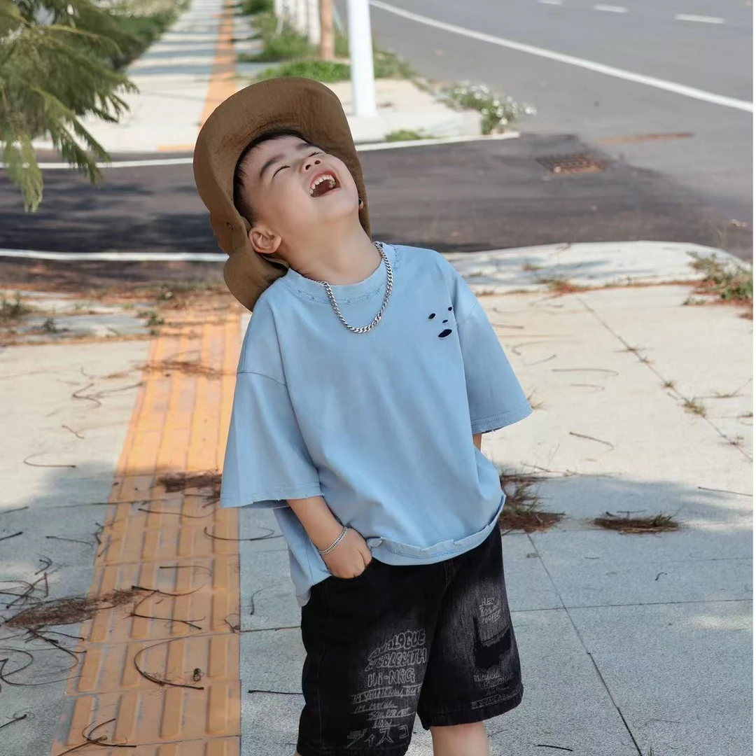 2025韩版个性短袖上衣