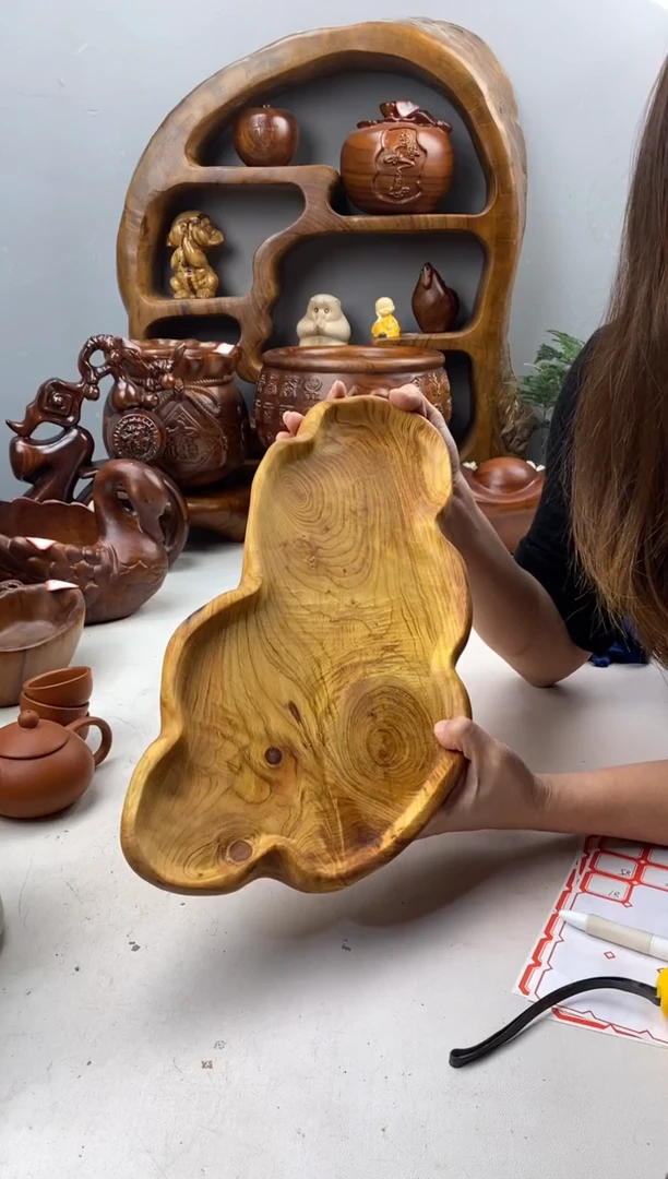 柏木（崖柏）A81随型干泡尺寸37*18*3