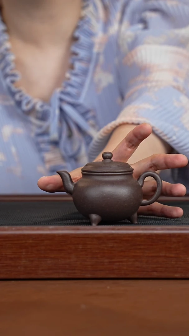 茶壶紫砂天青大彬如意