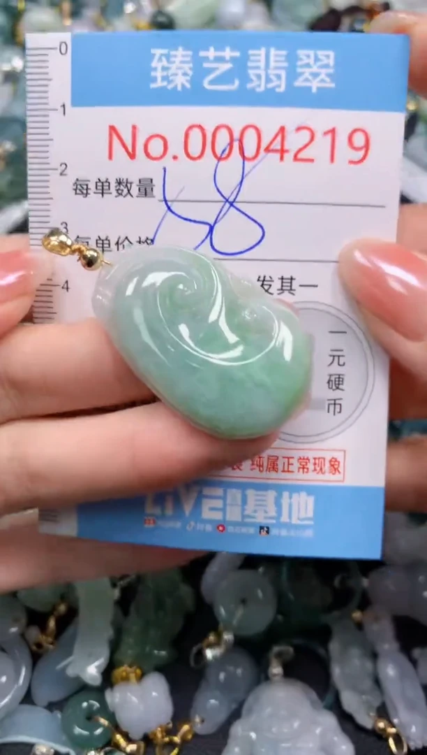 颈饰未镶嵌翡翠4219