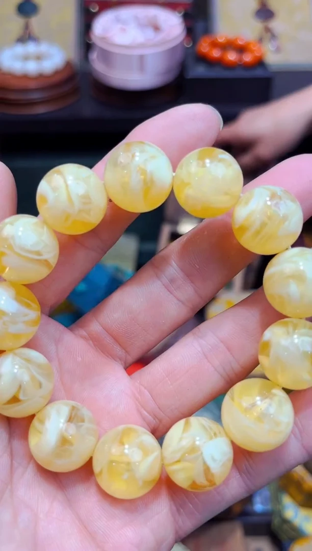 【闪购商品】蜜蜡裸石未镶嵌Q瑞哥专属高端精品48