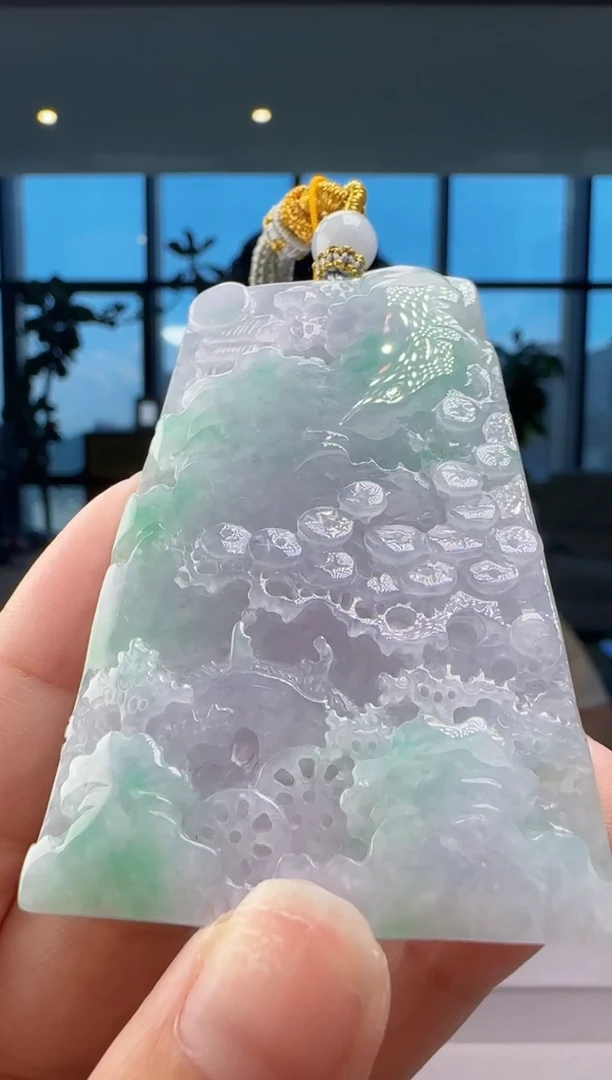 翡翠未镶嵌颈饰YL@@960Q3J18602