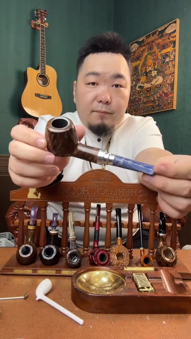 石楠木木雕款意大利进口石楠木烟斗