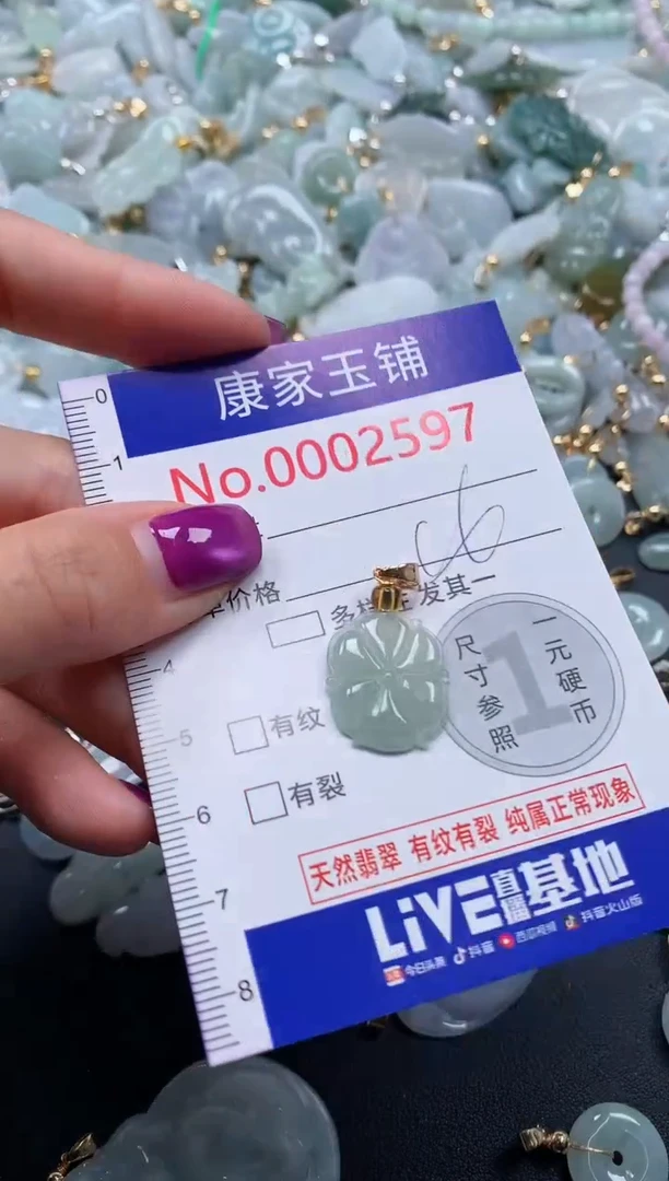 颈饰未镶嵌翡翠2597