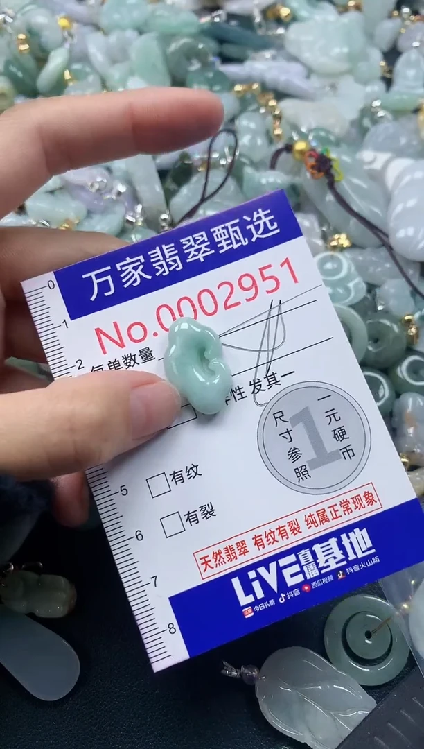吊坠(不含链)未镶嵌翡翠2951