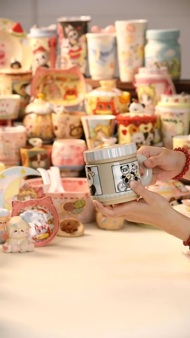 其他微瑕no退no换景德镇釉下彩手绘设计师款陶瓷